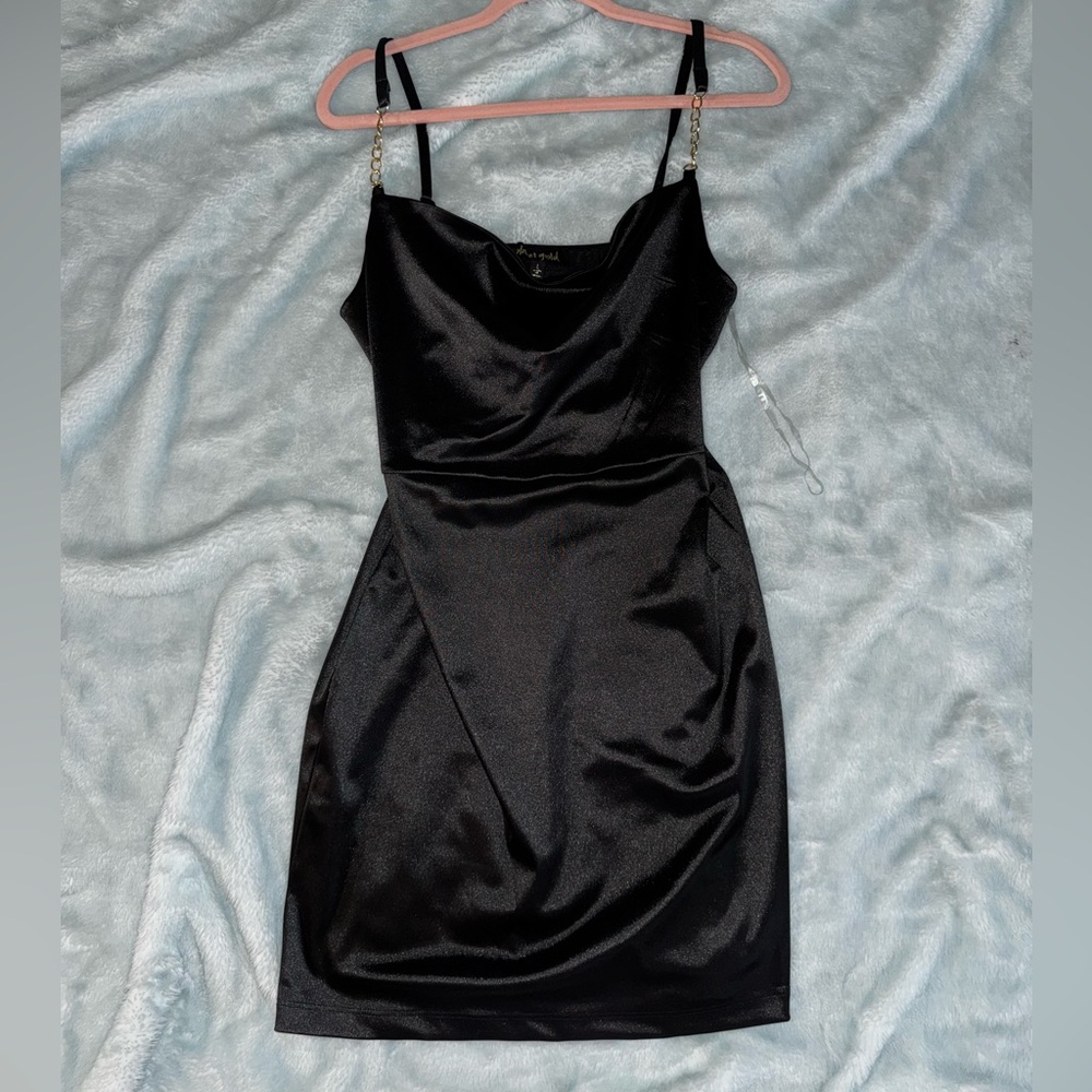 Black Mini Cocktail Dress